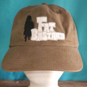 Brown Austin Powers Fat B*stard Hat, Slide Adjustable